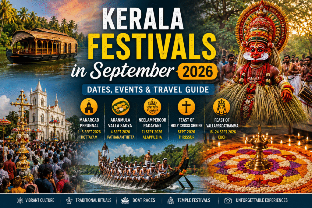 Kerala festivals September 2026