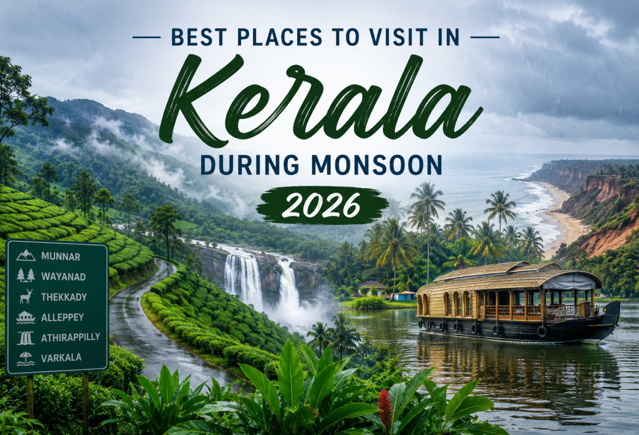 places to visit in Kerala during monsoon