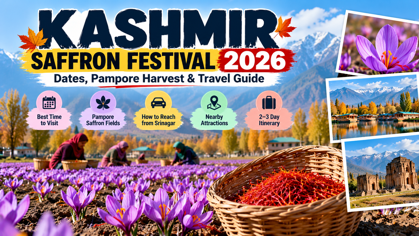 Kashmir Saffron Festival 2026