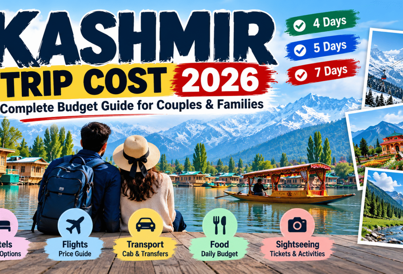 Kashmir trip cost 2026